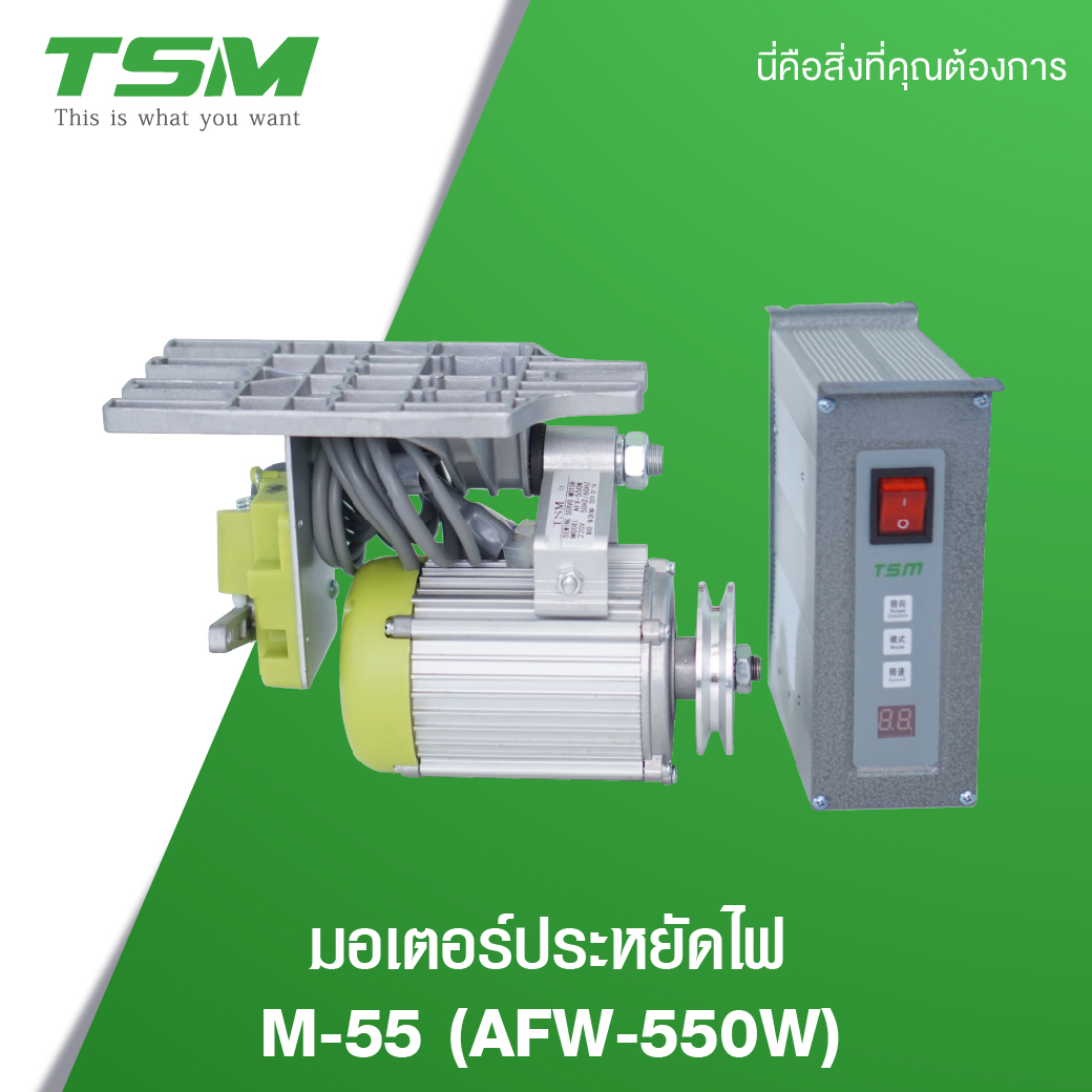 มอเตอร์ประหยัดไฟ 550W M-55(AFX)