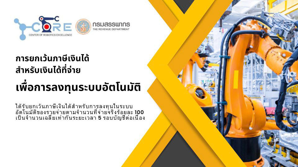 Center of Robotics Excellence หรือ CoRE Center of Robotics Excellence หรือ CoRE