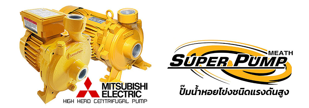 ปั๊มน้ำหอยโข่ง มิตซูบิชิ รุ่น WCH ปั๊มน้ำหอยโข่ง มิตซูบิชิ