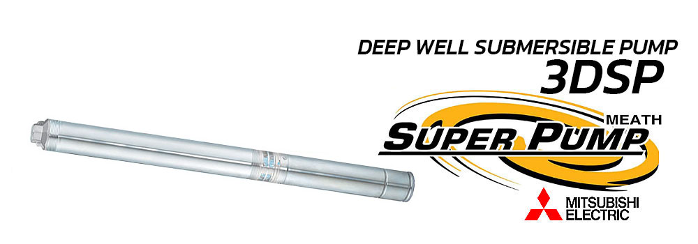 Mitsubishi รุ่น 3DSP ปั๊มน้ำบาดาล Mitsubishi