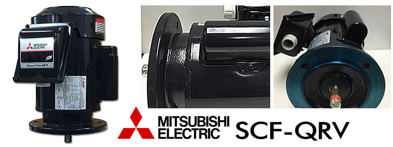 MITSUBISHI รุ่น SCF-QRV มอเตอร์ไฟฟ้า มิตซูบิชิ