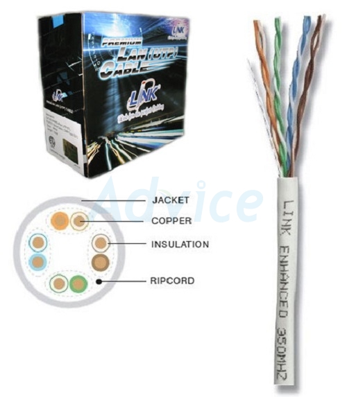สาย Lan Cat5E Utp Cable Link ภายในและภายนอก - Pjr-Electric