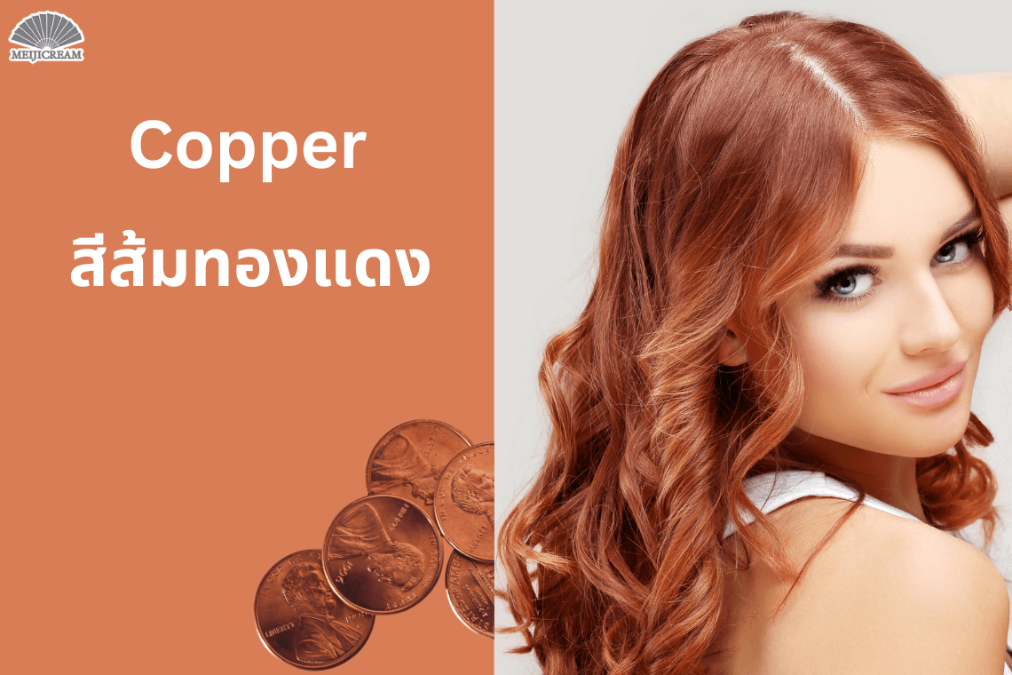 สีผมมงคล 2567 เทรนด์สีผม 2024 สีส้มทองแดง สี copper สี ginger hair ย้อมผมสีไหนดี สีผมหน้าสว่าง สีผมกับราศี สีผมถูกโฉลก สีผมฮิต