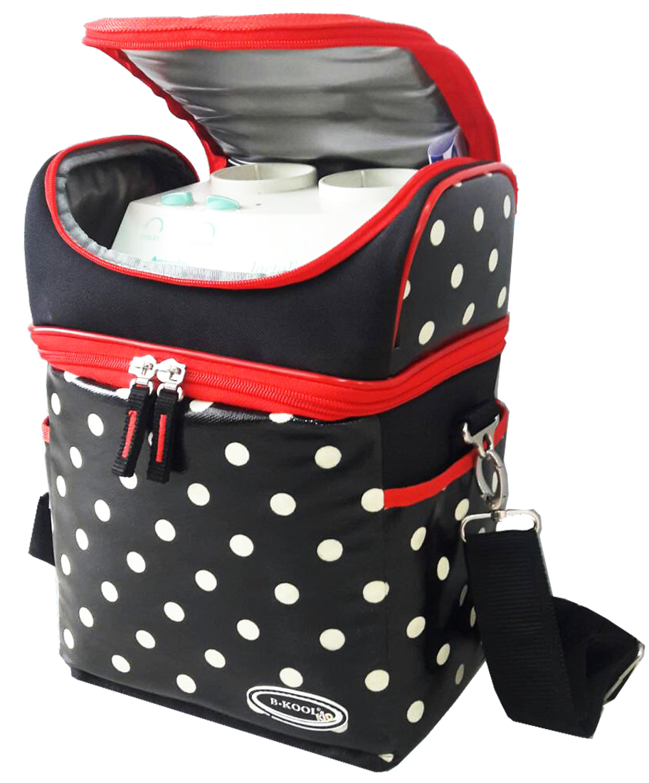 M&B 2 Layer Breast Milk Cooler Bag Portable