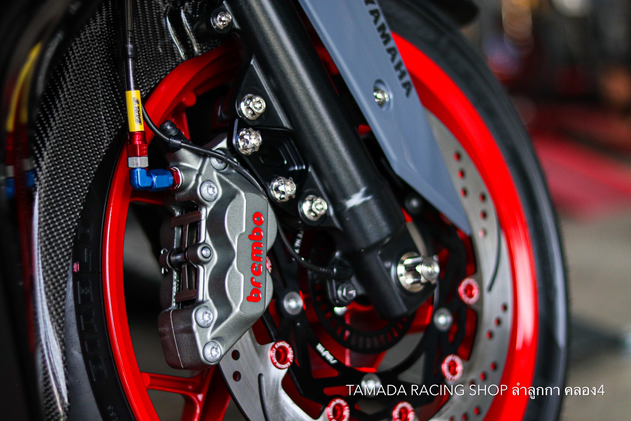 จัดสภาพ Xmax, ระบบเบรค Brembo Xmax, โช๊ค Xmax - Tamadaracing