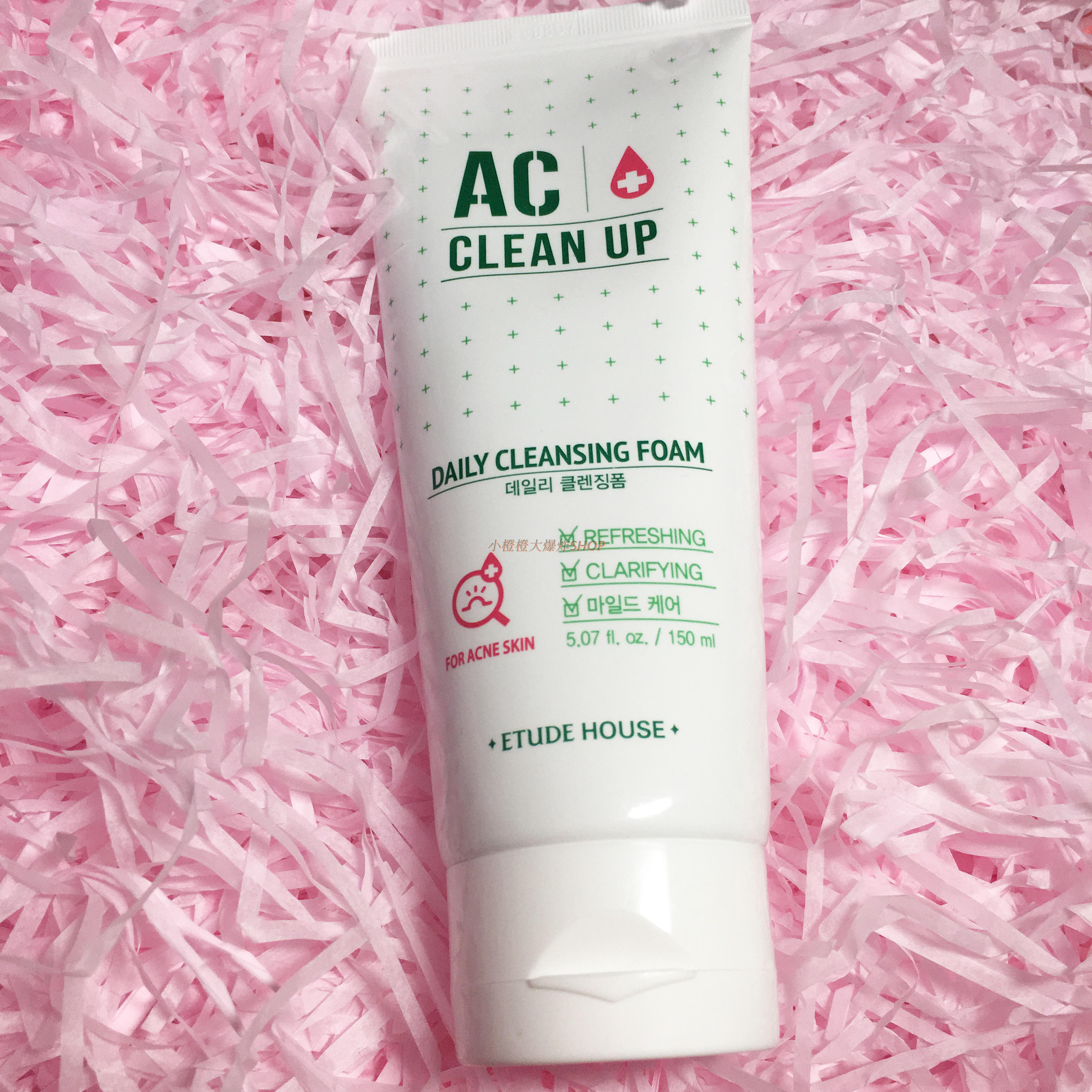 Etude House AC Clean Up Daily Acne Cleansing Foam