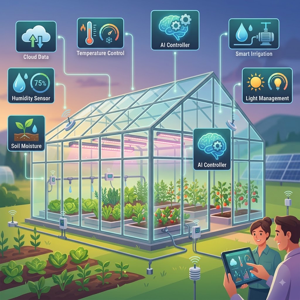 รงเรือนเกษตรอัจฉริยะ Smart Greenhouse
