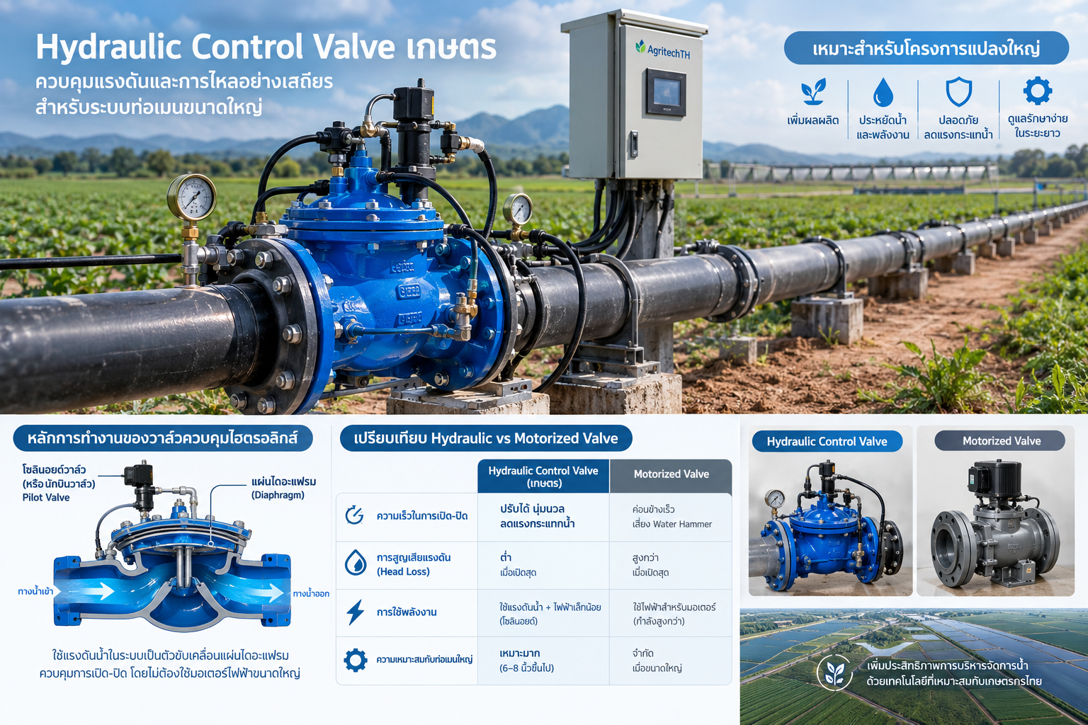 Hydraulic Control Valve Agriculture