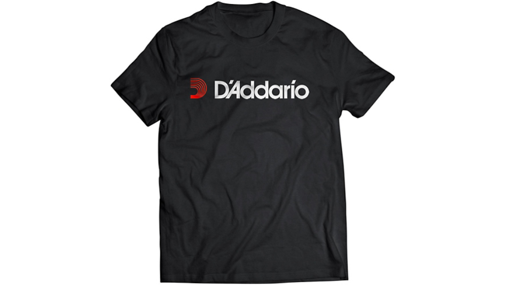 D'addario Logo T-Shirt, Black