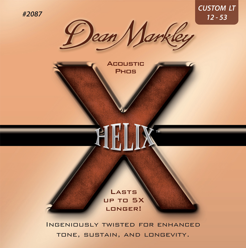 Dean Markley Helix HD Acoustic Phos Strings, 12-54
