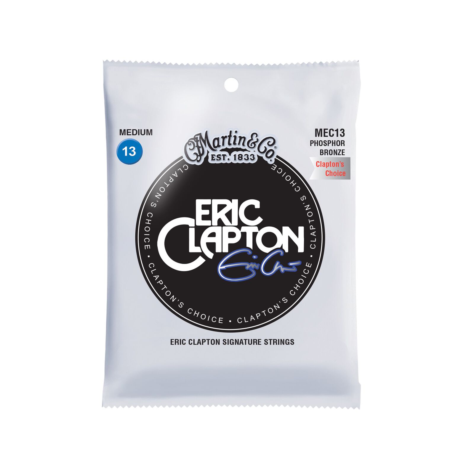 Martin Eric Clapton Phosphor Bronze Medium 13-56
