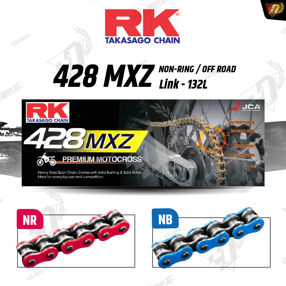 その他 Roki RK Chain GB520XRU Roadracing Chain with Westby Racing - YouTube