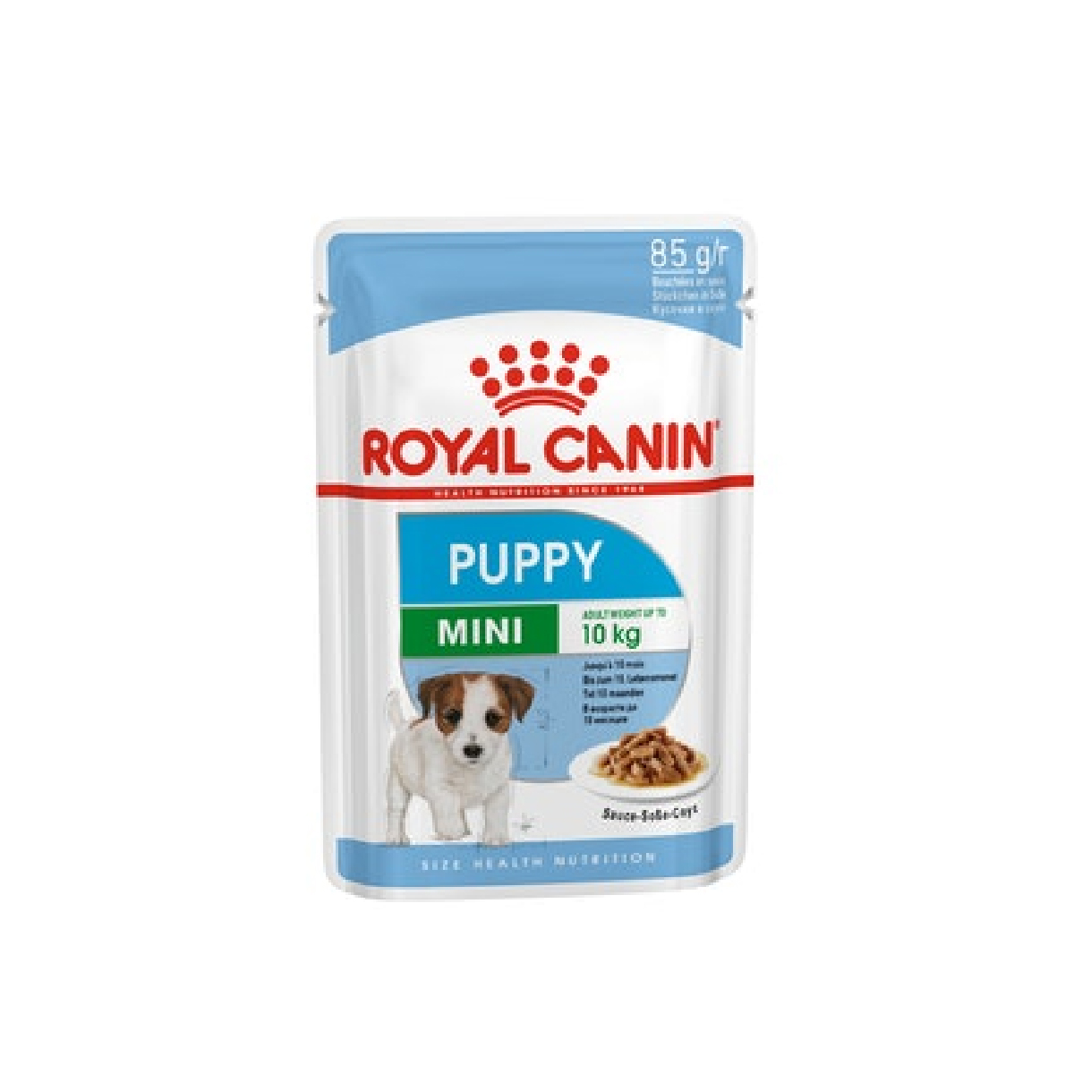 Royal Canin อาหารเปียกสำหรับลูกสุนัขพันธุ์เล็ก 2-10เดือน