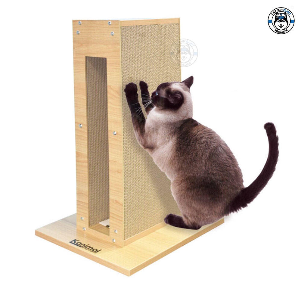 Kanimal Cat Toy ของเล่นแมว ที่ลับเล็บแมวหรู รุ่น The Tower ขอบไม้หนา