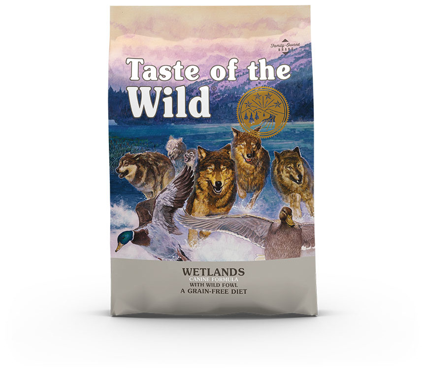 Taste of the Wild Wetlands Canine Recipe สูตรเนื้อเป็ด 680g. แพ็คคู่