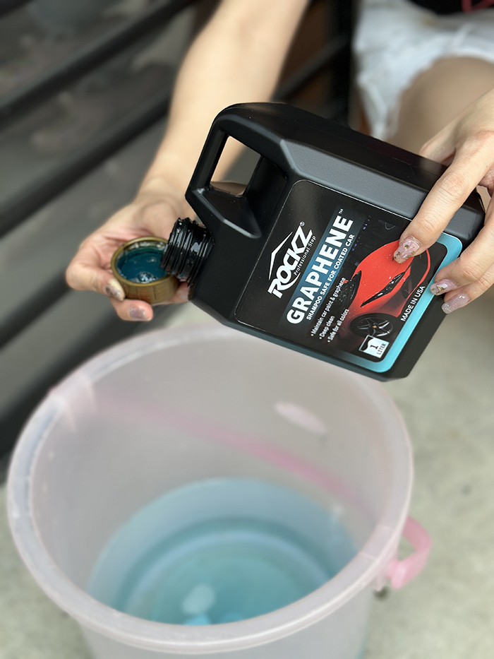 แชมพูกราฟีน ถังพ่นโฟมล้างรถปั้มมือ