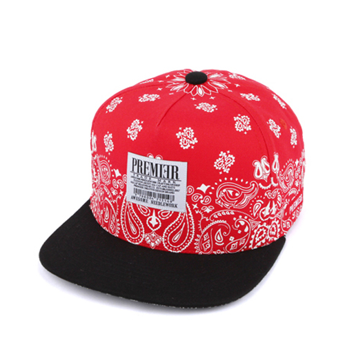 P302 SNOW PAISELY/RED.WH(KID)