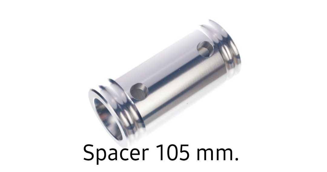 SPACER 105mm. GLOBAL ตัวต่อทรัส
