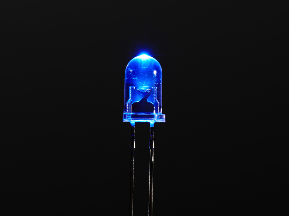 LED 5mm. Blue (Super Bright)