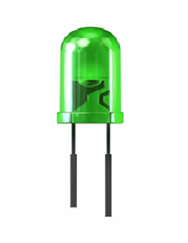 LED 5mm. Green (สีเขียว)