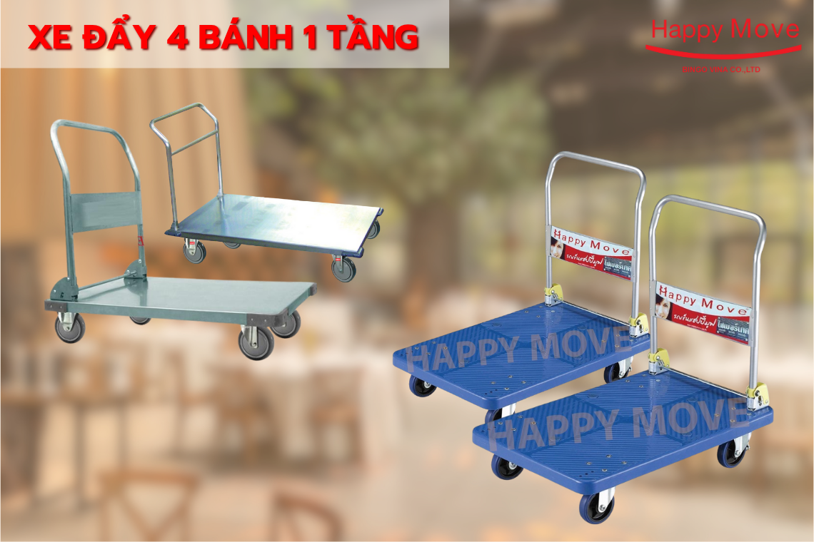 Xe đẩy 4 bánh 
