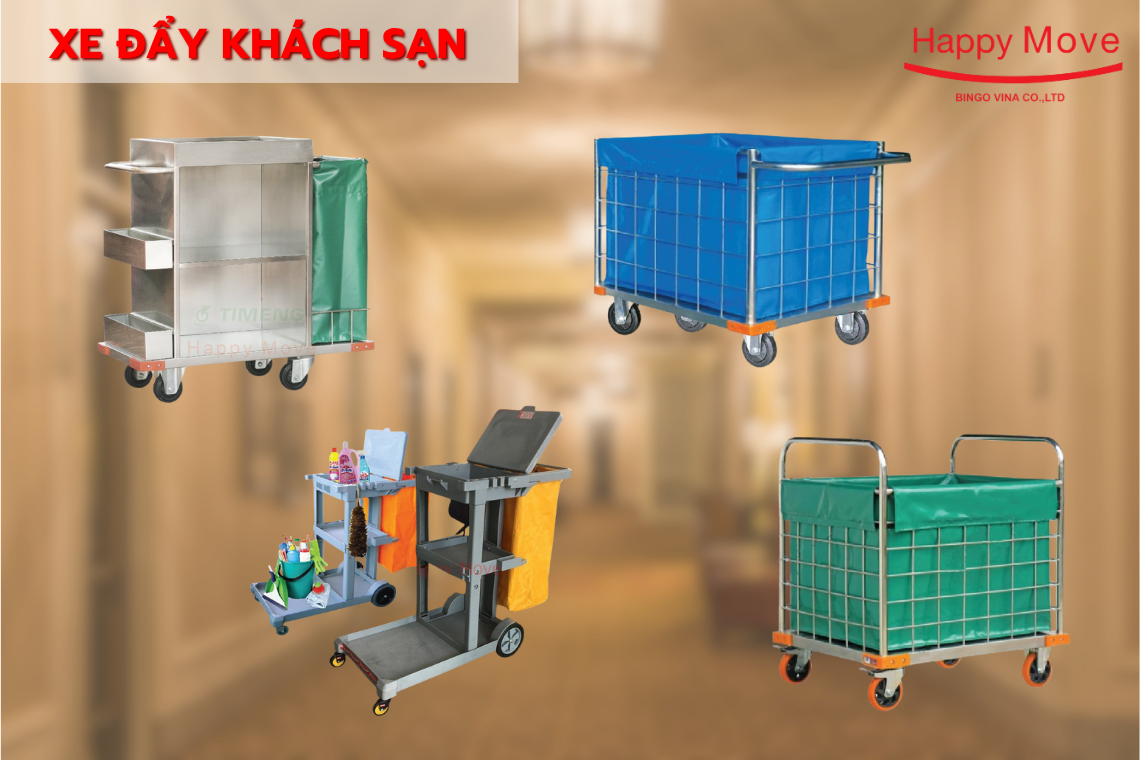 Xe đẩy khách sạn Xe đẩy khách sạn