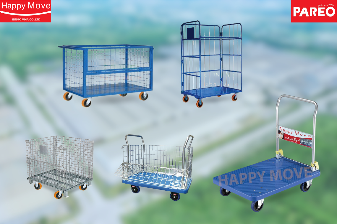 Xe đẩy công nghiệp HappyMove 
