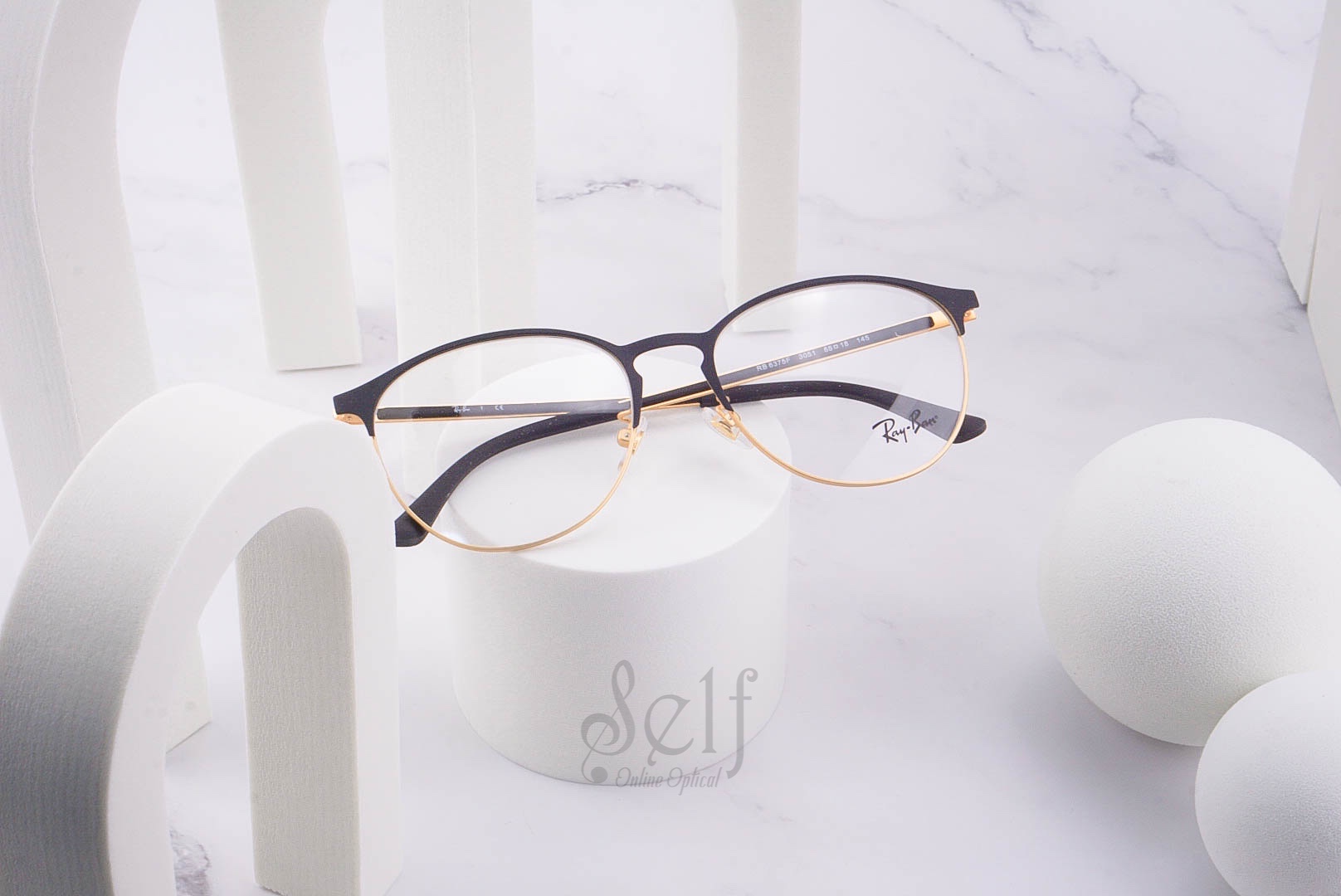 กรอบแว น Rayban Rb6375f 3051 Selfoptical