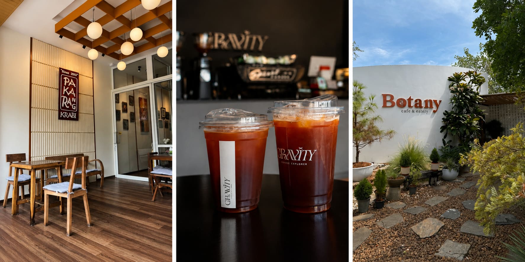 คาเฟ่เมืองกระบี่ ร้านกาแฟเมืองกระบี่