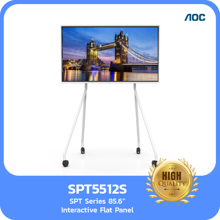 SPT5512S SPT Series 85.6” AOC Interactive Flat Panel