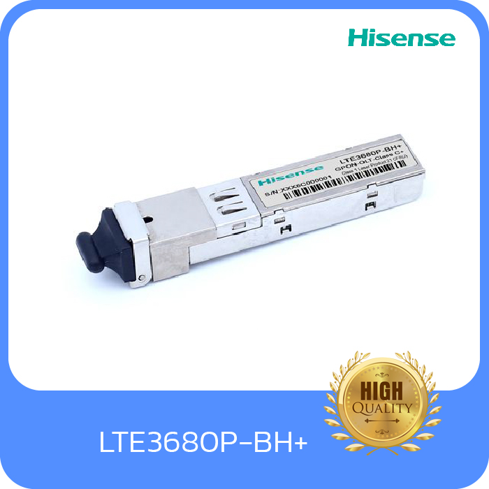 LTE3680P-BH+ SFP GPON OLT Transceiver Hisense Broadband, CLASS C+ 2488/1244Mb/s With Digital RSSI