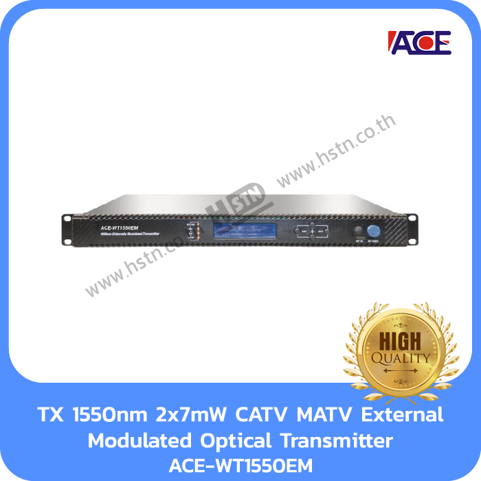 ACEWT1550EM TX 1550nm 2x7mW CATV MATV External Modulated Optical