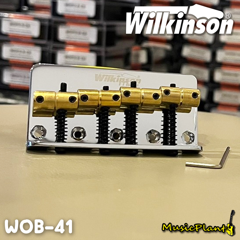 Wilkinson Bass Bridge บริดจ์เบส รุ่น WOB41 musicplant