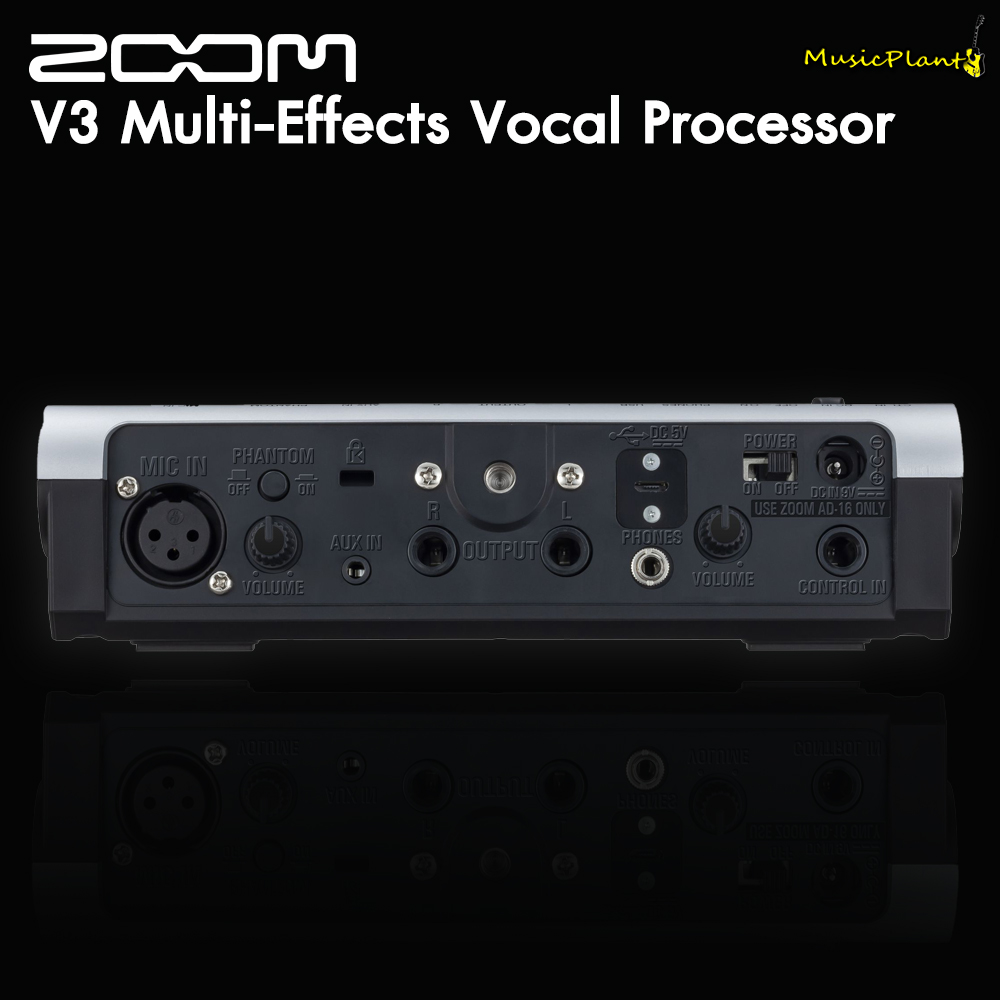 ZOOM V3 VOCAL PROCESSOR musicplant