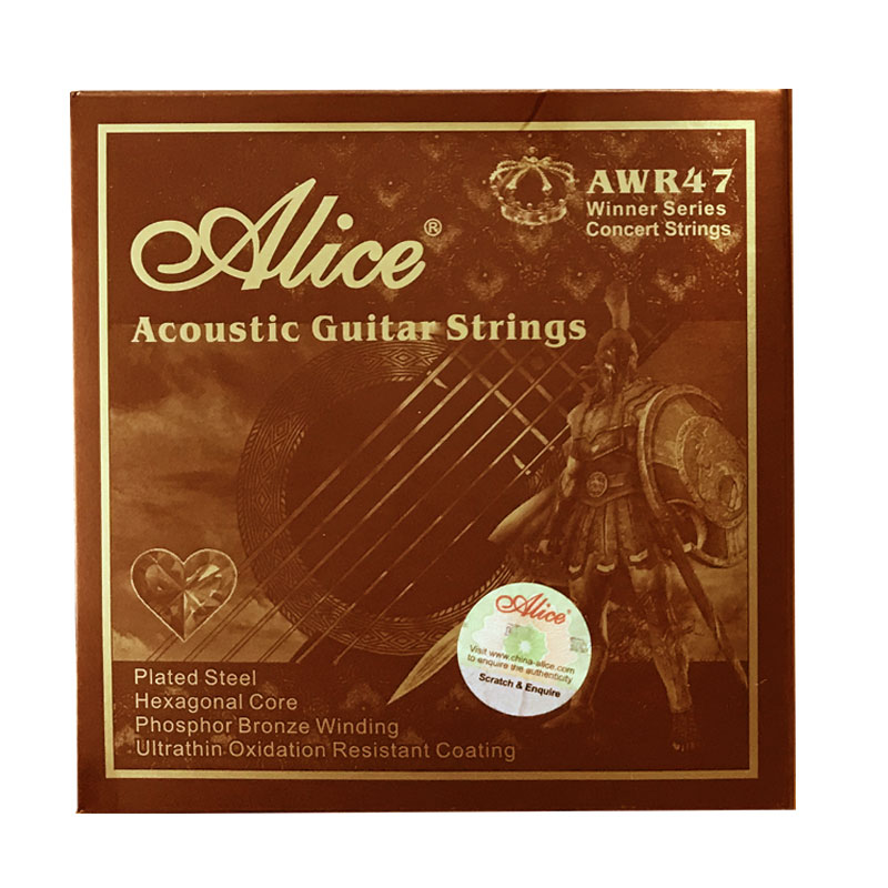 Alice AWR47L (1253), Electric Guitar Strings, Rustproof, Coated