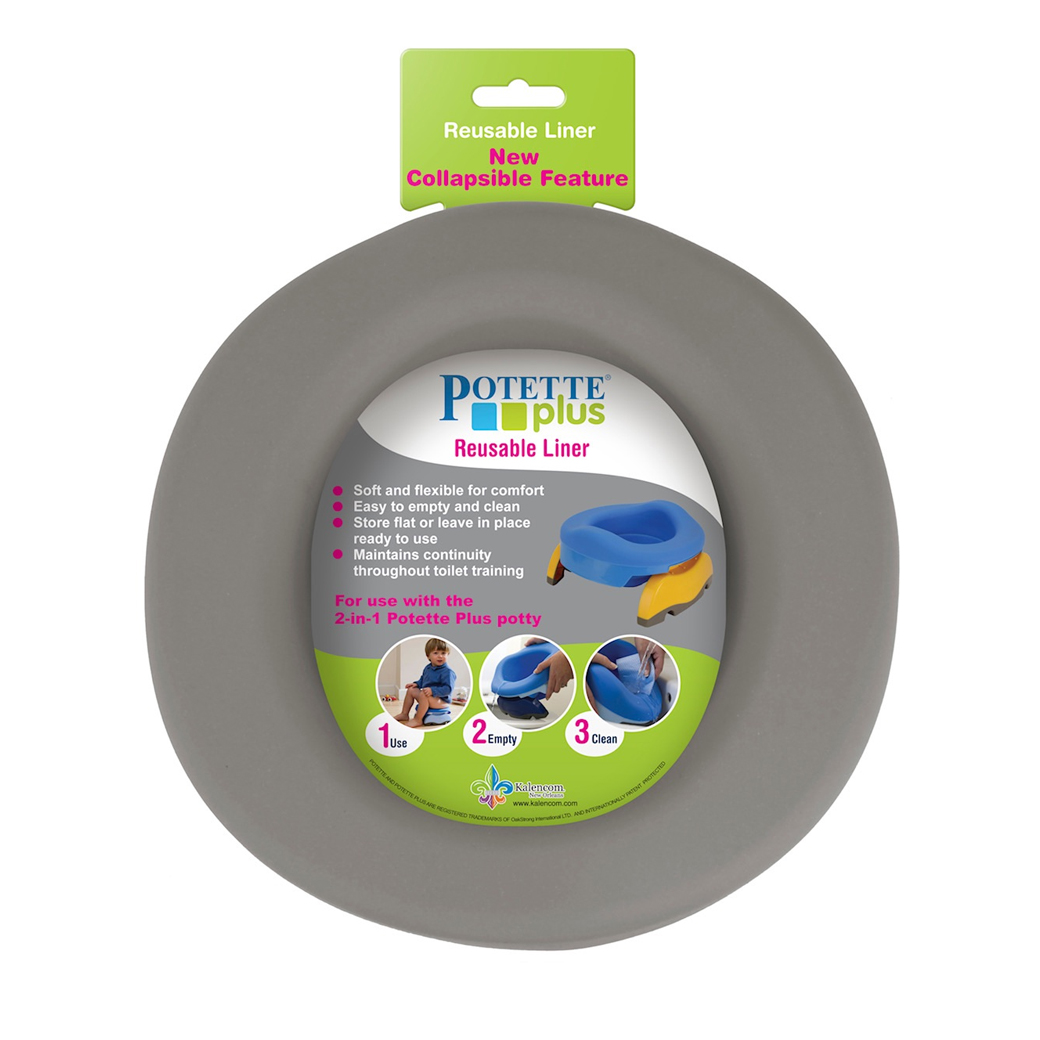 POTETTE PLUS Reusable Liner แผ่นซิลิโคนรองนั่ง pungklom