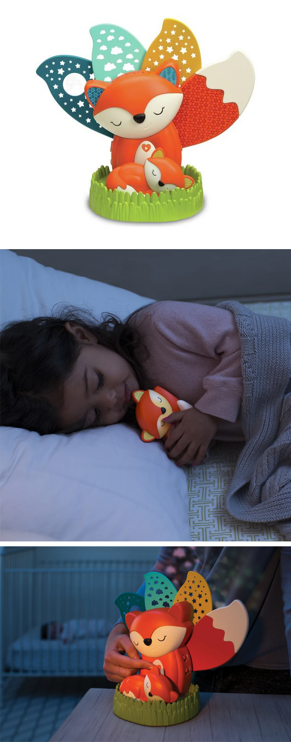 infantino 3 in 1 musical soother & night light projector