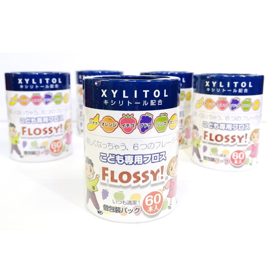 XYLITOL FLOSSY FOR KIDS (30 pcs.) Pungklom