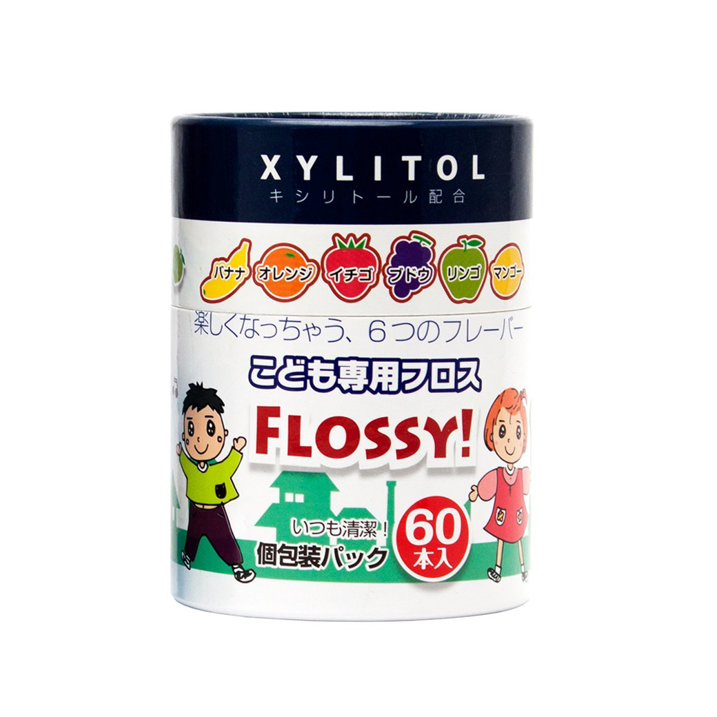 XYLITOL FLOSSY FOR KIDS (30 pcs.) Pungklom
