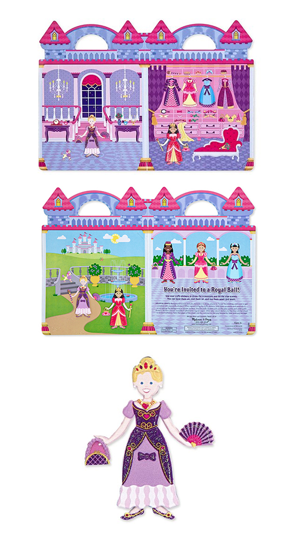 Melissa /& Doug Reusable Sticker Activity Pad Farm Toy