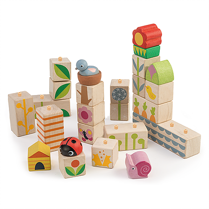 ของเล่นไม้ Garden Blocks - Tender leaf toys