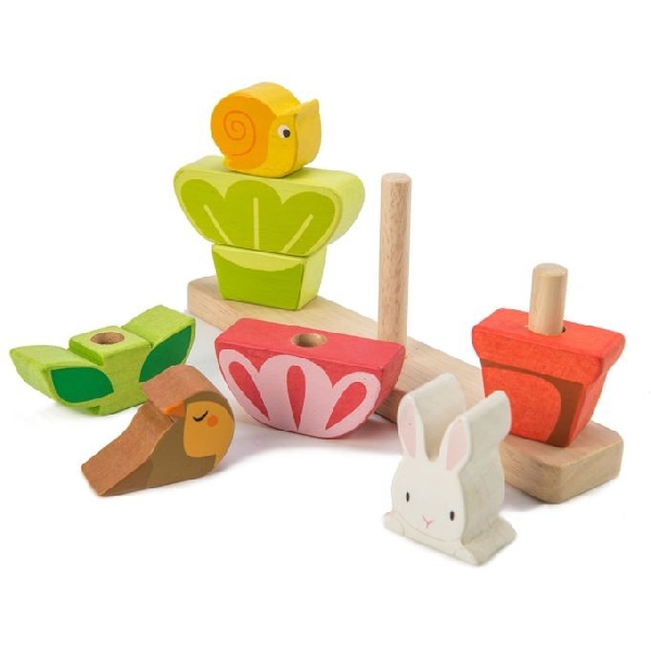 ของเล่นไม้ Garden Stacker - Tender leaf toys