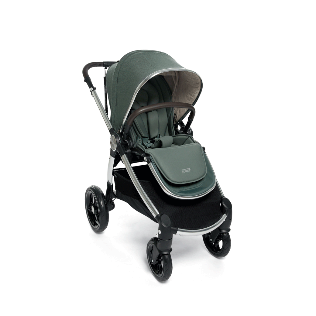 mamas and papas teal pram