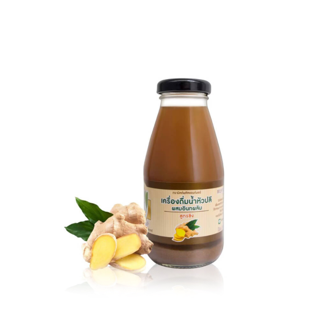 Banana Blossom with Date Palm Juice / Ginger flavor. Pungklom