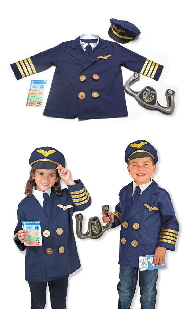 melissa and doug pilot costume