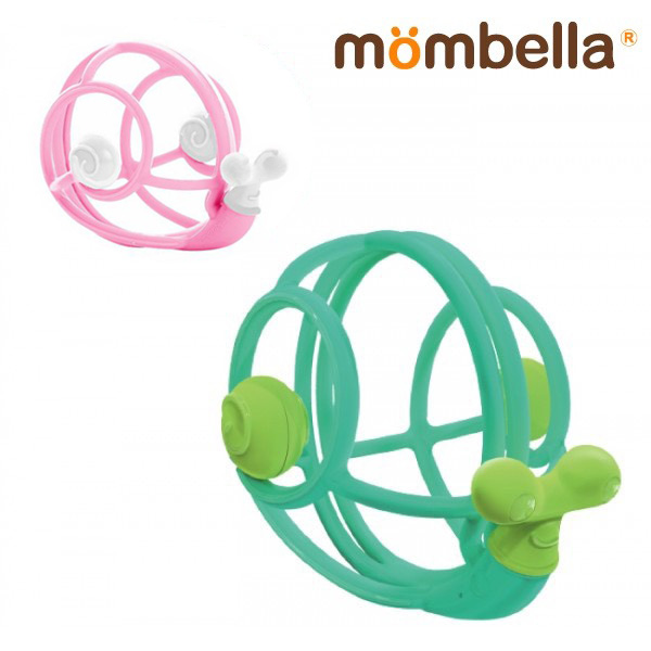 ยางกัดมัมเบล่า สเนล Mombella Snail Baby Teething Rattle Pungklom