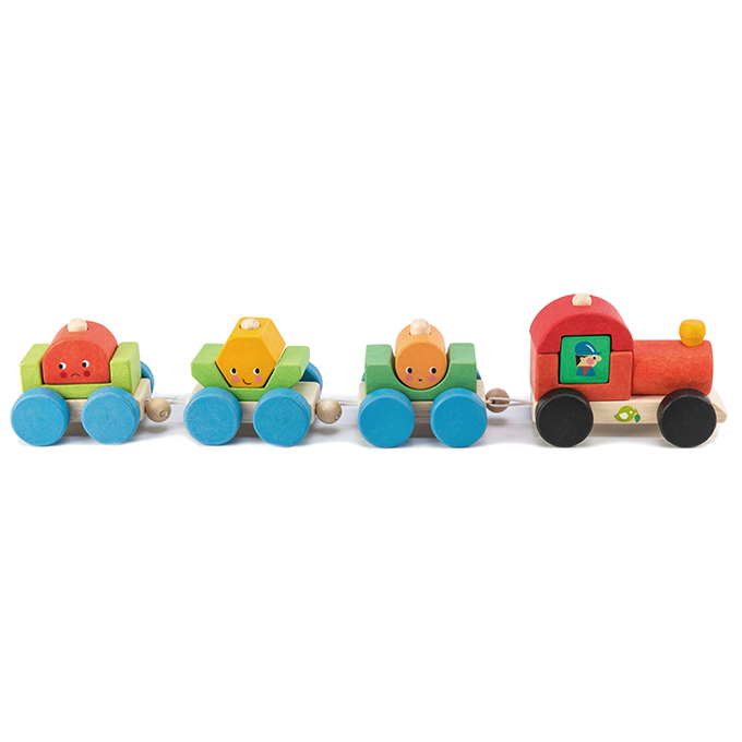 ของเล่นไม้ Happy Train - Tender leaf toys