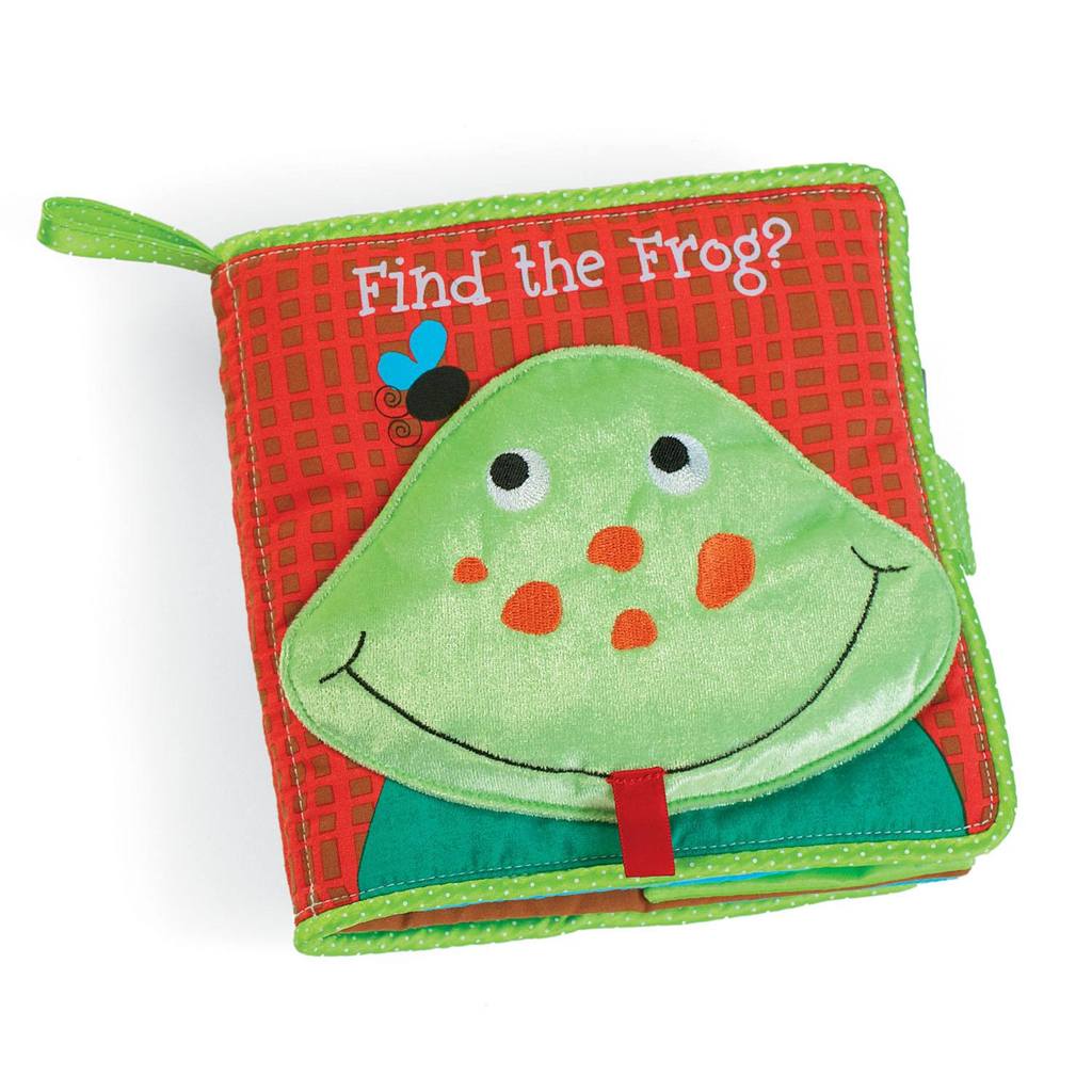 Manhattan Toy - Find the Frog Activity Book หนังสือผ้าสำหรับเด็ก
