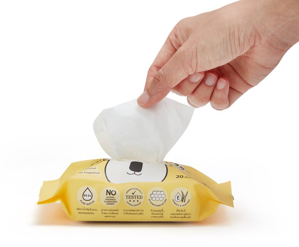 BABY MOBY - 99.9% Pure Water Wipes (20 Sheets)