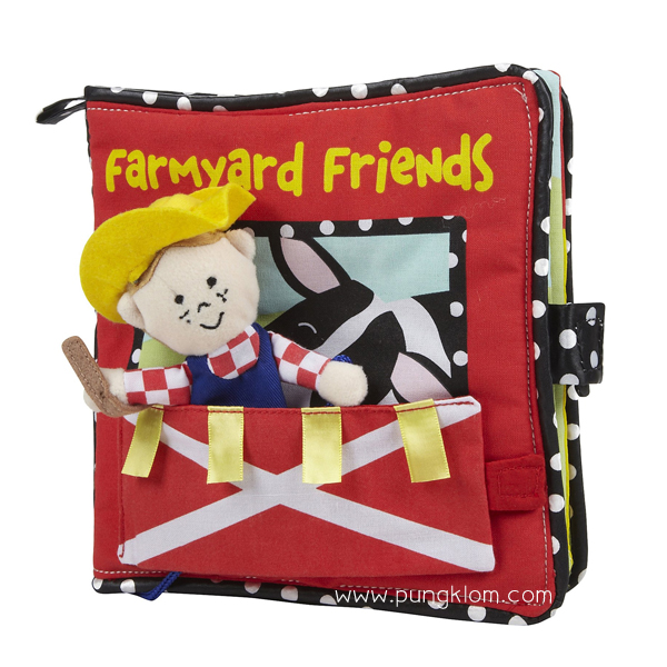 Manhattan Toy - Farmyard Friends หนังสือผ้าสำหรับเด็ก